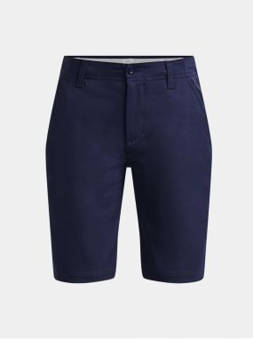 Tmavomodré chlapčenské kraťasy Under Armour UA Boys Golf Short-NVY