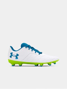 Biele chlapčenské kopačky Under Armour UA Magnetico SelectJR 3.0 FG