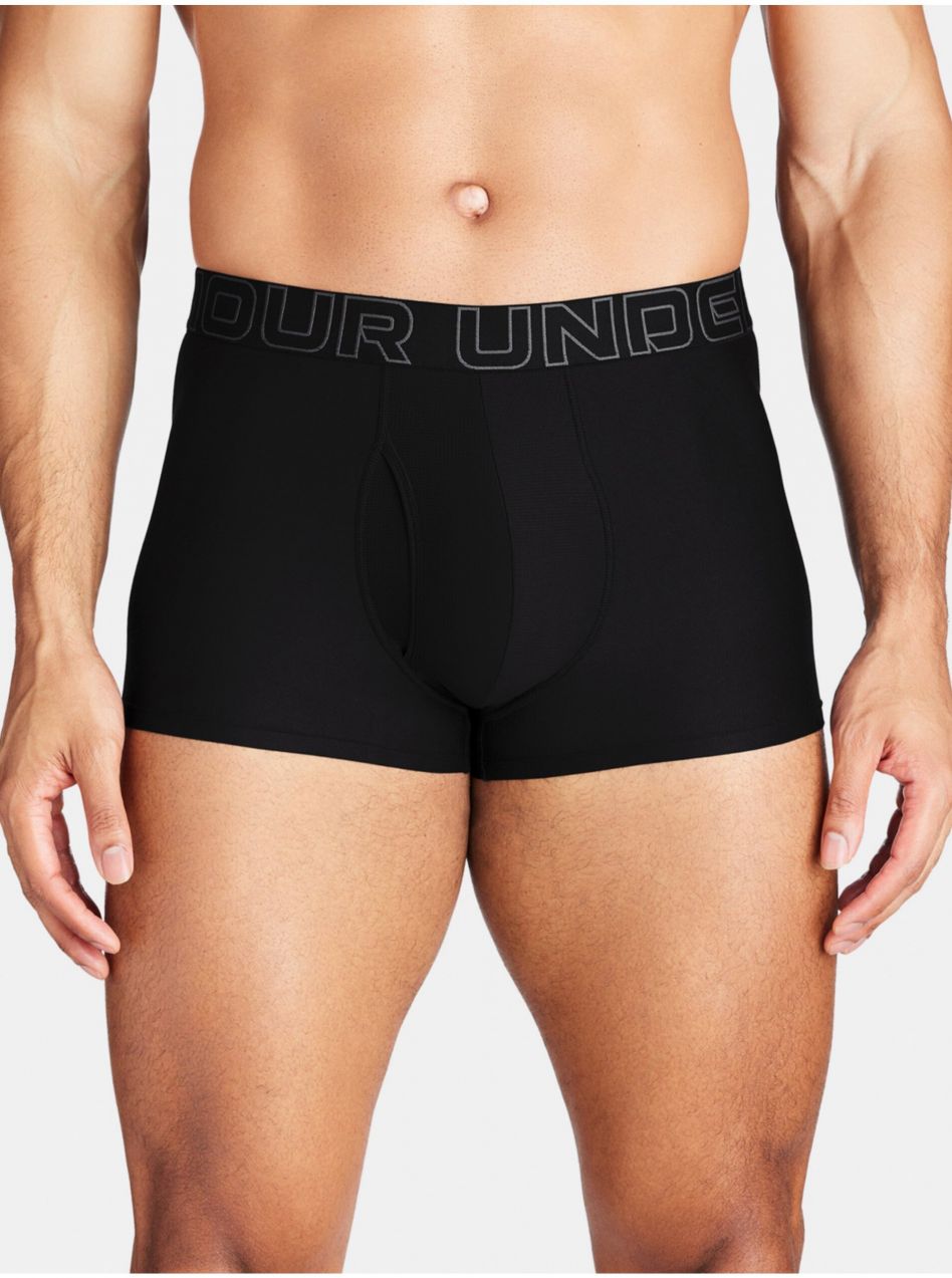 Čierne pánske boxerky Under Armour M UA Perf Tech 3in