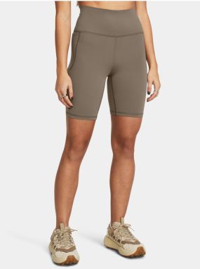 Kraťasy pre ženy Under Armour - hnedá