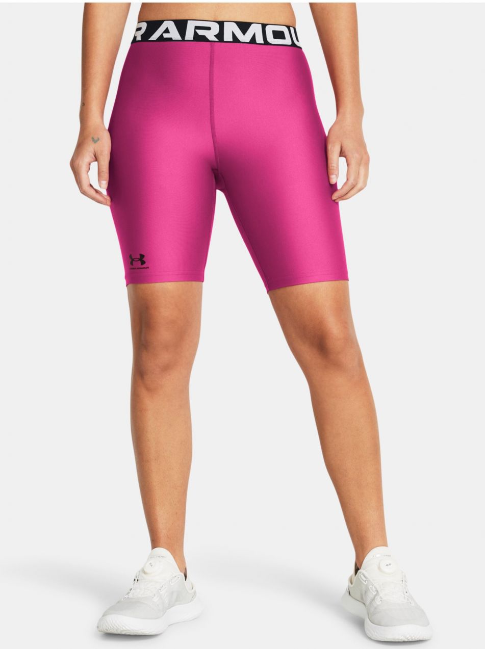 Ružové dámske športové kraťasy Under Armour UA HG Authentics 8in