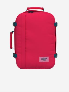 Červený batoh CabinZero Classic 36L Miami magenta