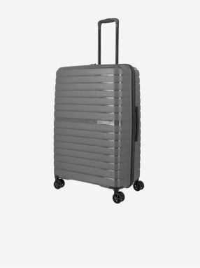 Strieborný cestovný kufor Travelite Trient L Anthracite
