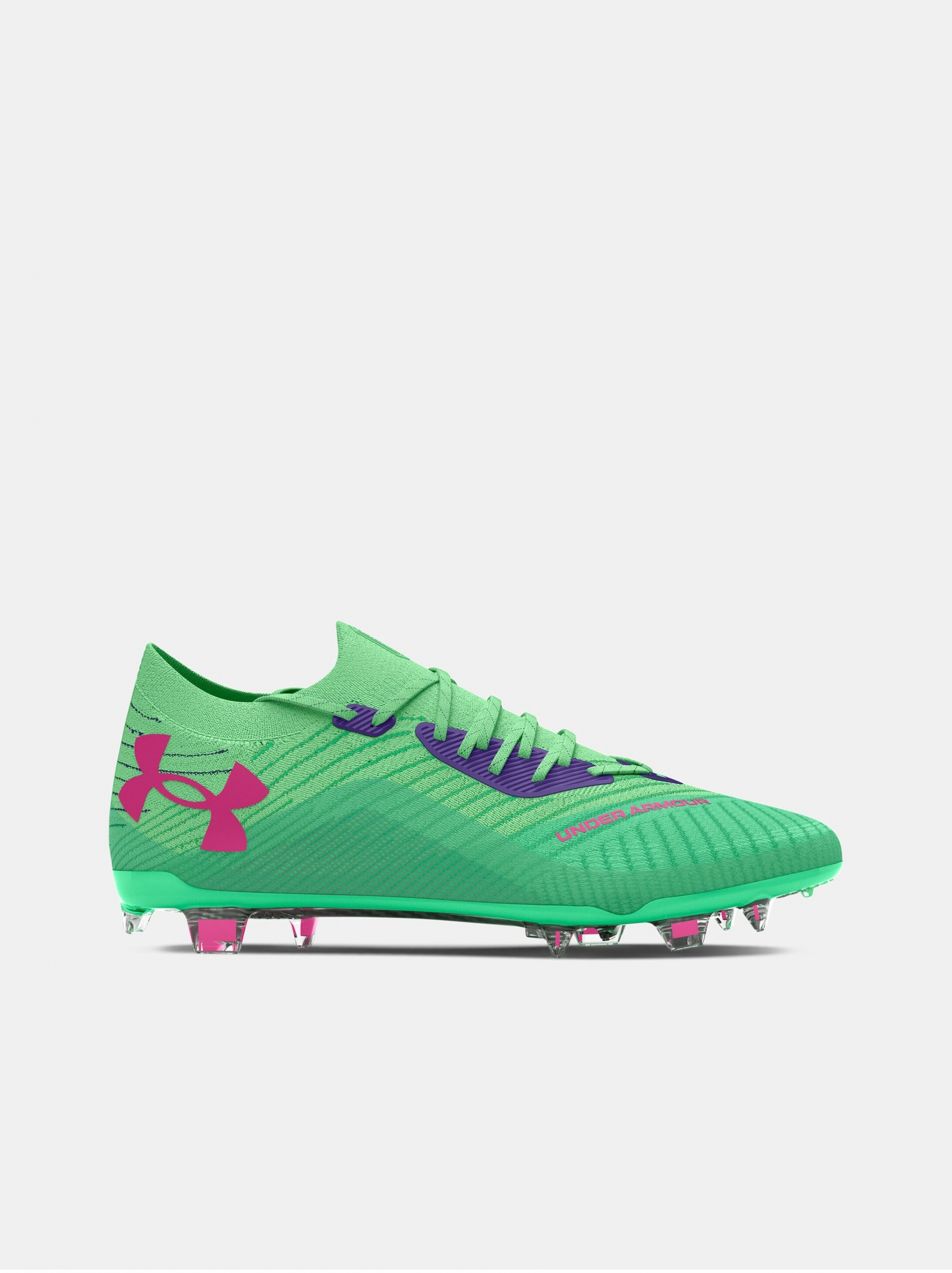 Zelené pánske kopačky Under Armour UA Shadow Elite 2.0 FG