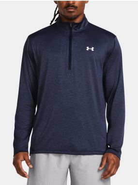 Tmavomodré pánske tričko Under Armour UA Tech Vent 1/2 Zip