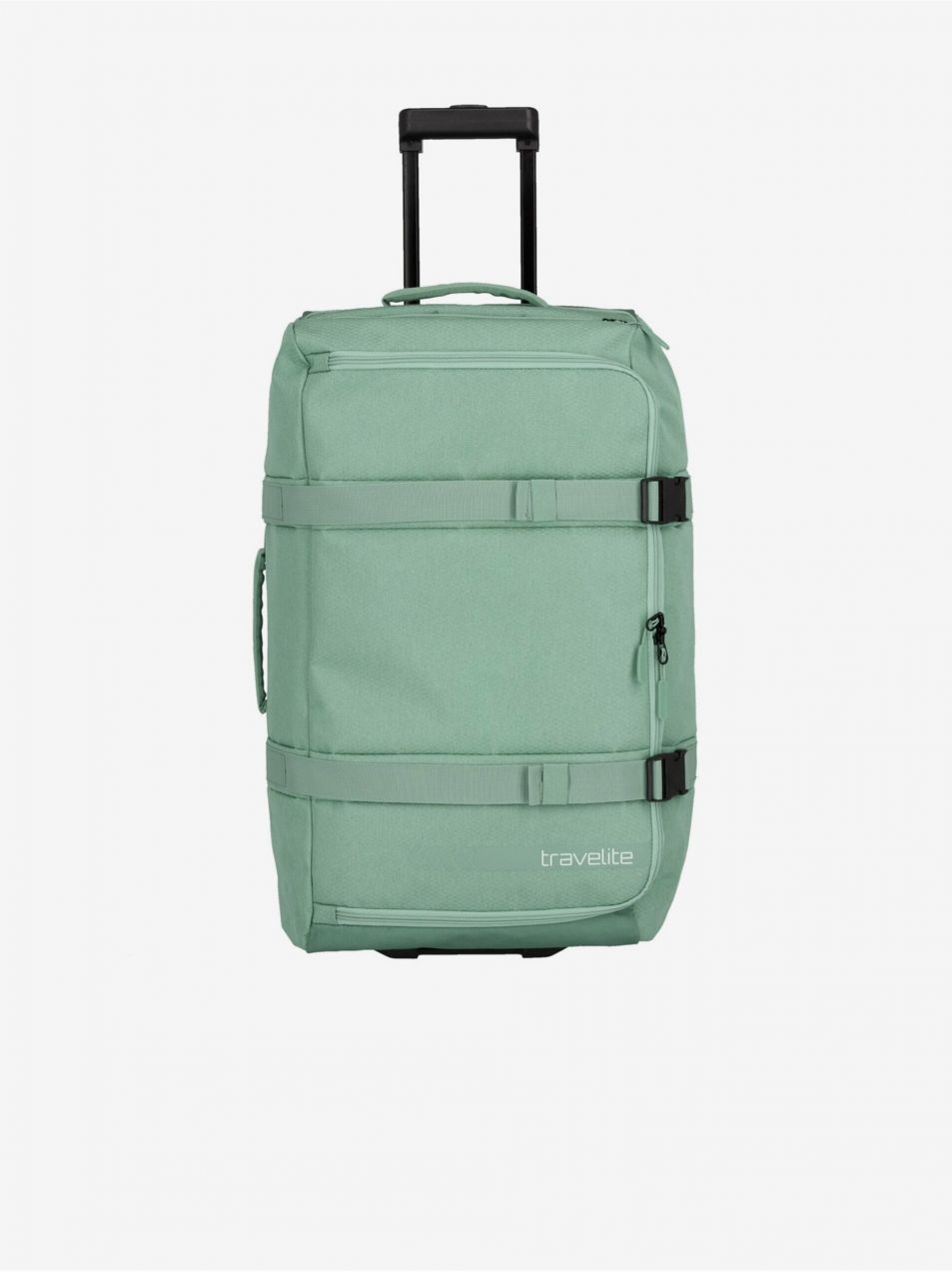Mentolová cestovná taška Travelite Kick Off Wheeled Duffle L Sage