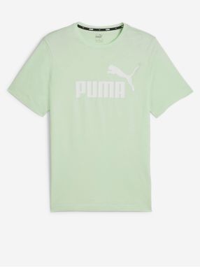 Svetlo zelené pánske tričko Puma ESS Logo Tee