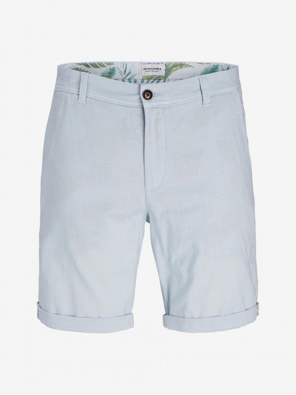 Svetlomodré pánske chino kraťasy Jack & Jones Marco
