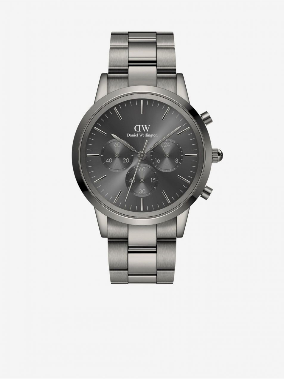 Šedé pánske hodinky Daniel Wellington Iconic