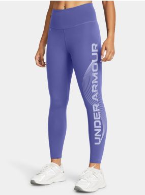 Fialové dámske športové legíny Under Armour Motion Ankle Leg Branded-PPL