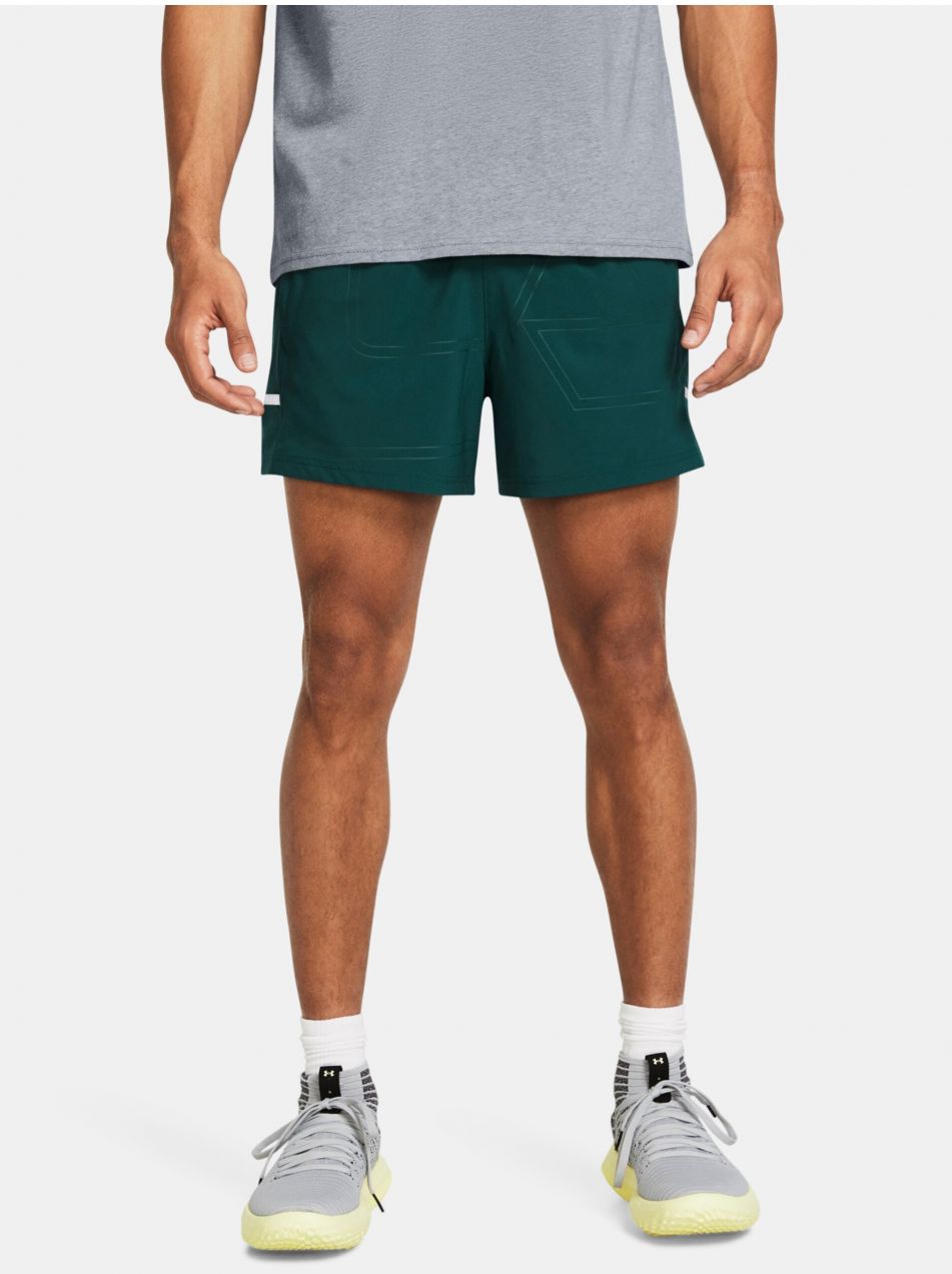 Modré pánske kraťasy Under Armour UA Baseline Pro 5in