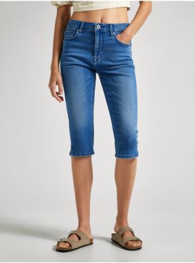 Modré dámske kraťasy Pepe Jeans