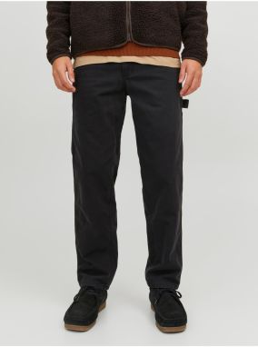 Čierne pánske nohavice Jack & Jones Kane