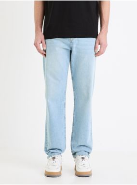 Svetlomodré pánske džínsy Celio C15 straight Fodroit 30