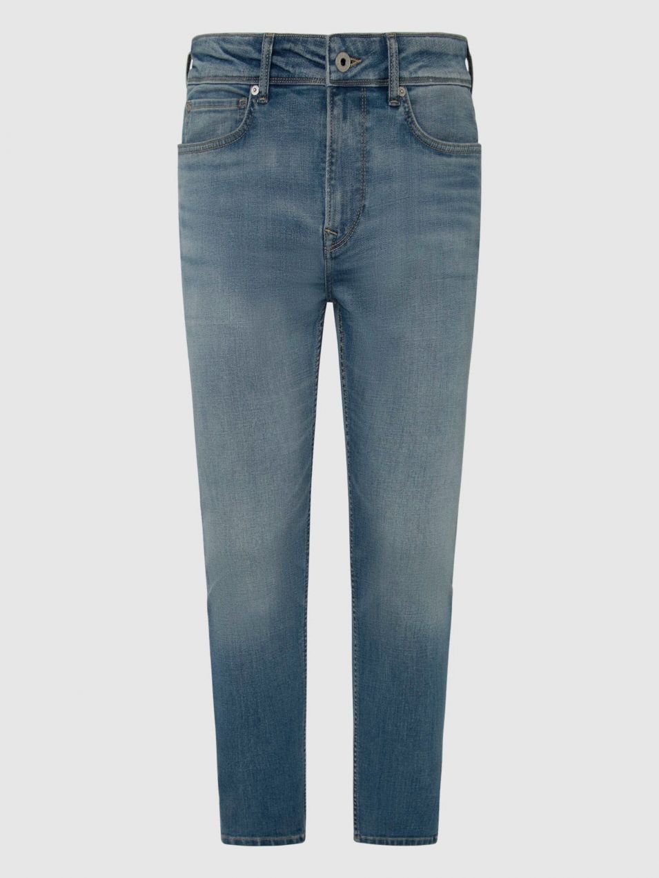 Modré pánske skinny fit džínsy Jeans Pepe Jeans