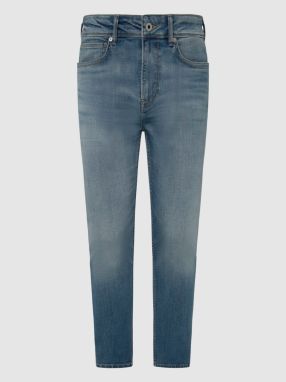 Modré pánske skinny fit džínsy Jeans Pepe Jeans