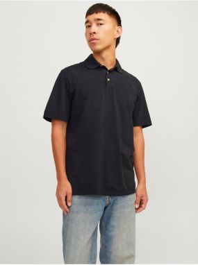 Čierne pánske polo tričko Jack & Jones William