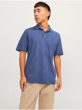 Modré pánske polo tričko Jack & Jones William