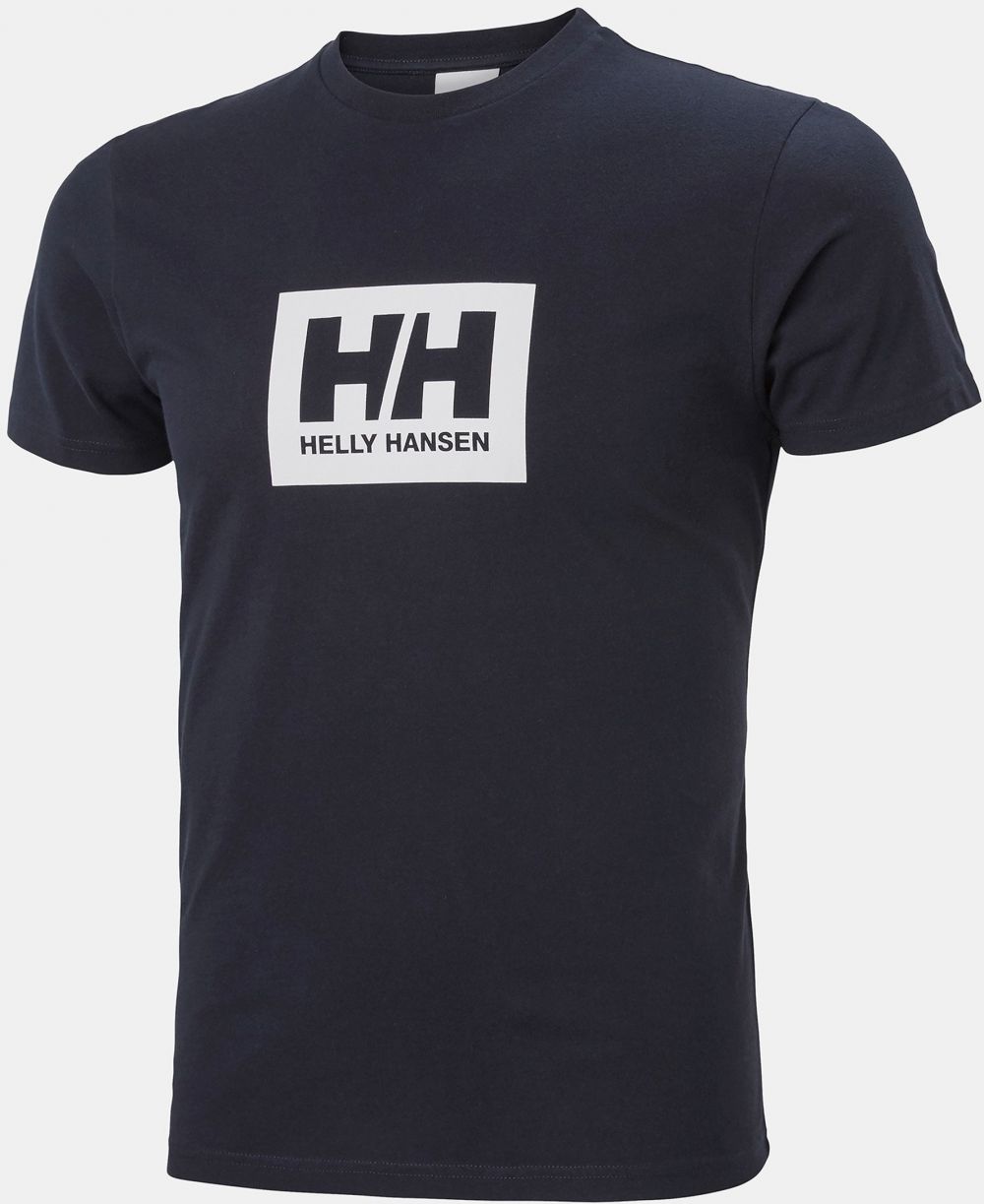 Tmavomodré pánske tričko HELLY HANSEN HH Box T-Shirt