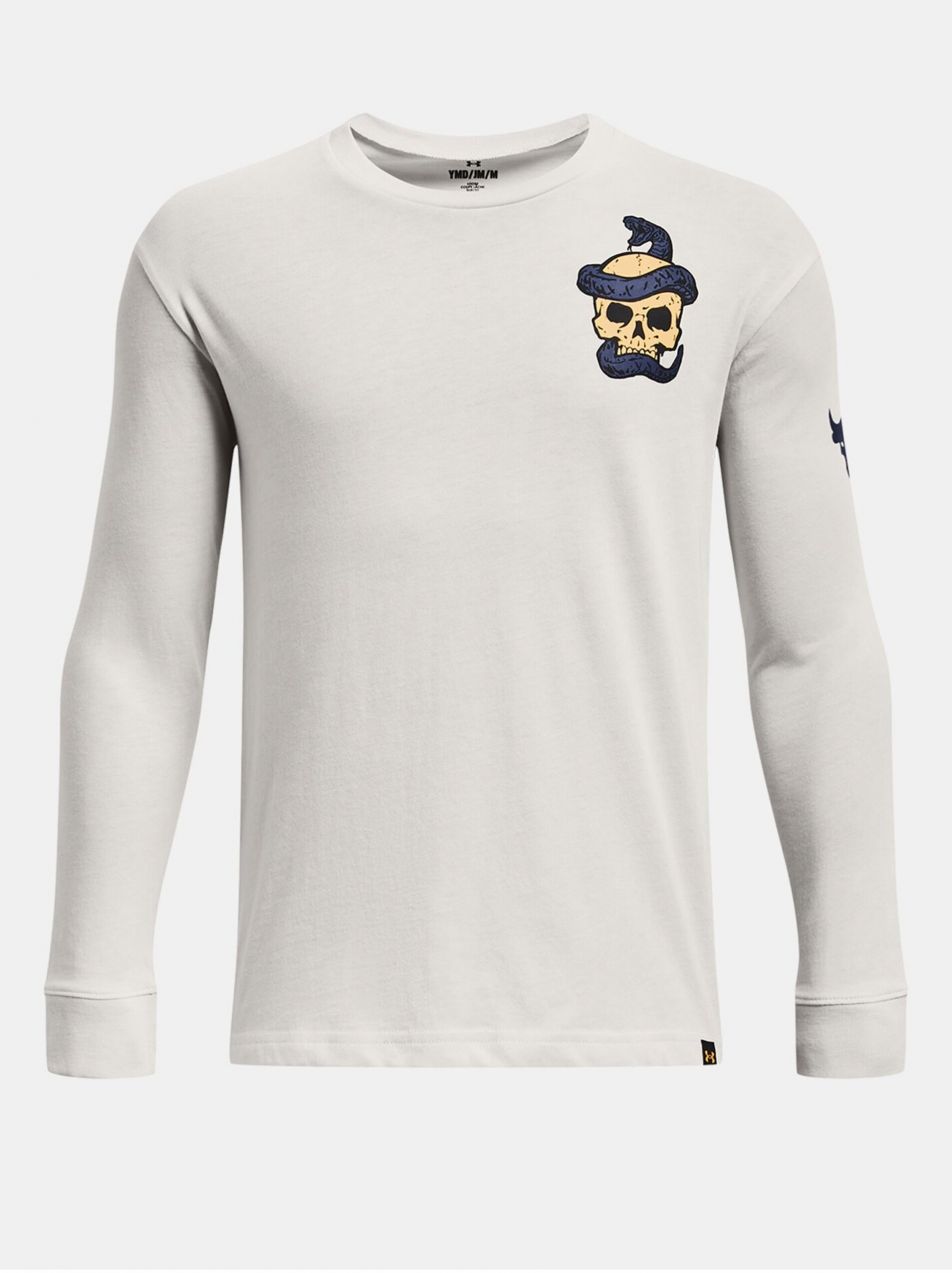 Svetlosivé tričko Under Armour UA PJT ROCK COBRA LS