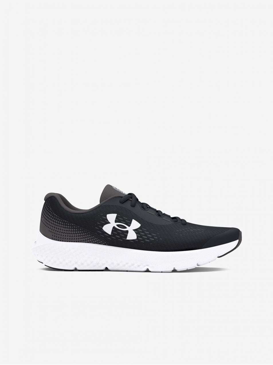 Čierne chlapčenské športové tenisky Under Armour  UA BGS Charged Rogue 4