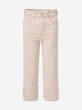 Straight fit pre ženy Salsa Jeans - béžová