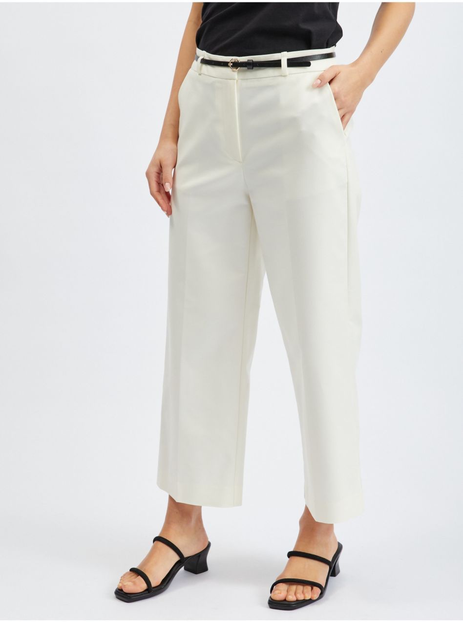 Culottes pre ženy ORSAY - biela