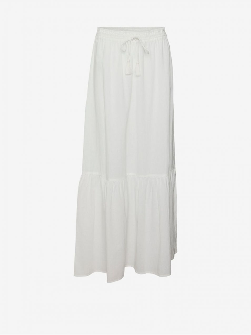 Biela dámska maxi sukňa Vero Moda Pretty