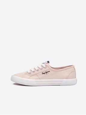 Svetloružové dámske tenisky Pepe Jeans Brady Basic