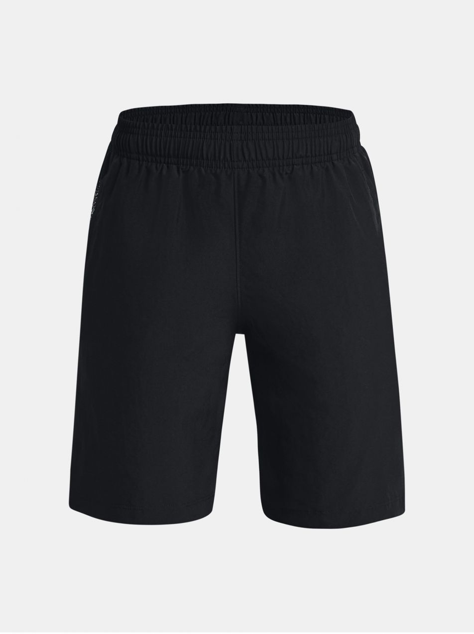 Čierne športové kraťasy Under Armour UA Woven Graphic Shorts