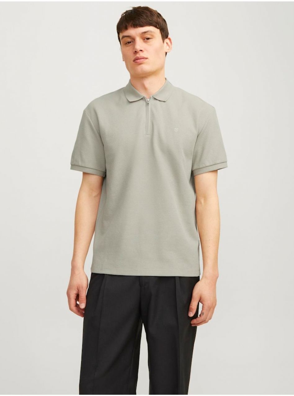 Svetlo zelené pánske polo tričko Jack & Jones Johnny