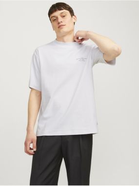 Biele pánske tričko Jack & Jones