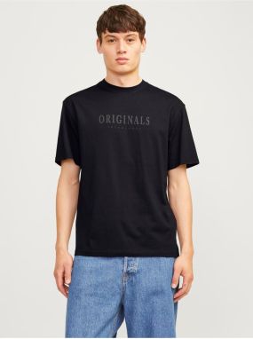 Čierne pánske tričko Jack & Jones Frederiks