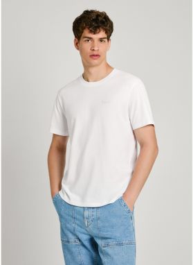 Biele pánske tričko Pepe Jeans