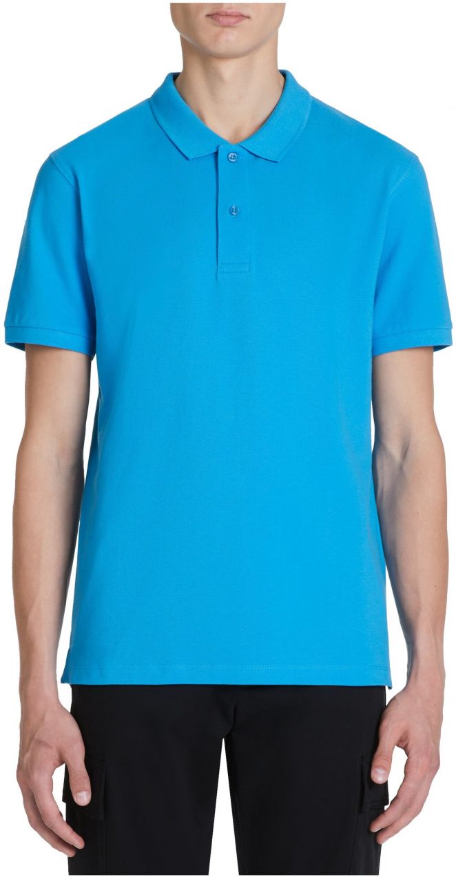 Modré pánske polo tričko Celio Teone
