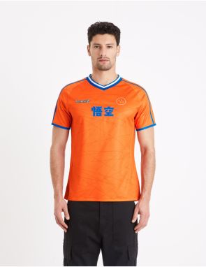 Oranžové pánske tričko Celio Dragon Ball