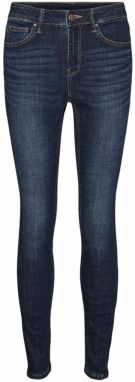 Tmavomodré dámske skinny rifle Vero Moda
