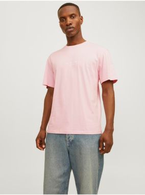 Svetloružové pánske tričko Jack & Jones Vesterbro