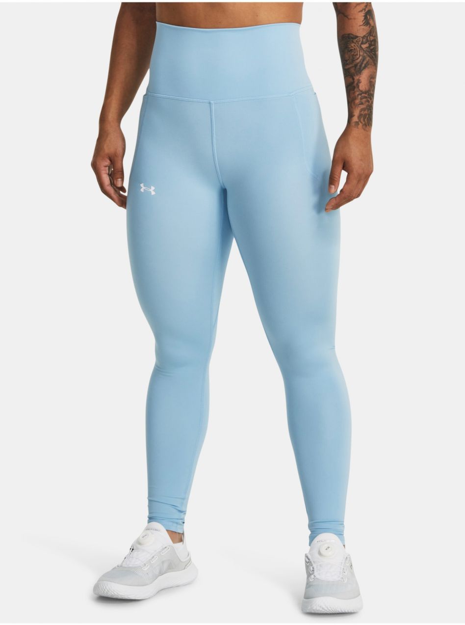 Svetlomodré športové legíny Under Armour Meridian Ultra HR LgTest
