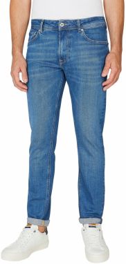 Modré pánské džínsy tapered fit Pepe Jeans