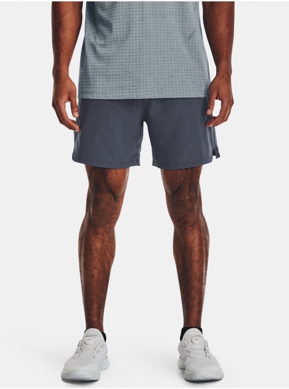 Tmavosivé športové kraťasy Under Armour UA Vanish Woven 6in Shorts