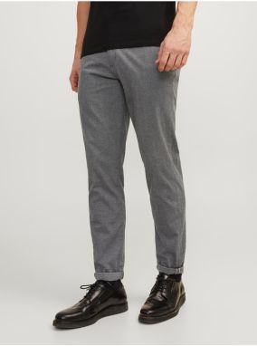 Šedé pánske chino nohavice Jack & Jones Marco