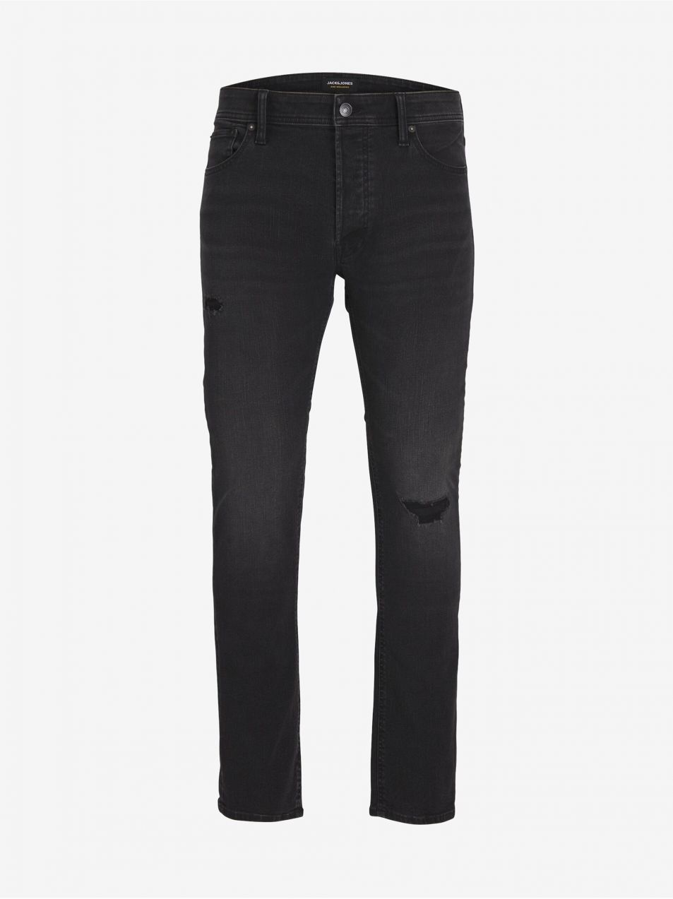 Čierne pánske slim fit džínsy Jack & Jones Glenn