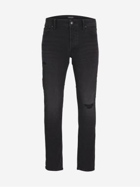 Čierne pánske slim fit džínsy Jack & Jones Glenn