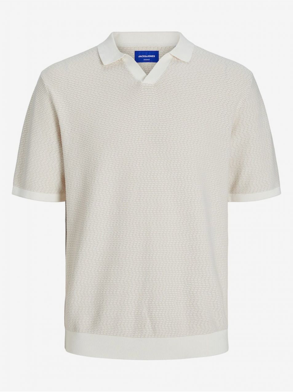 Béžové pánske polo tričko Jack & Jones Mykonos