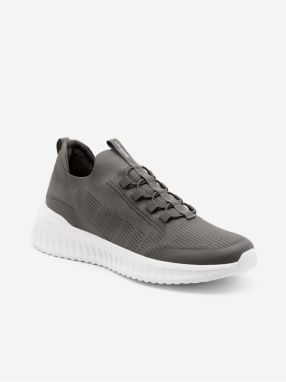 Kaki pánske tenisky Ombre Clothing