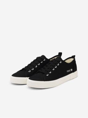 Čierne pánske basic tenisky Ombre Clothing Classic
