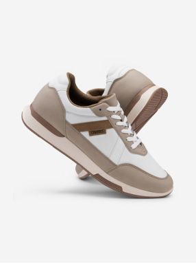 Béžové pánske tenisky Ombre Clothing