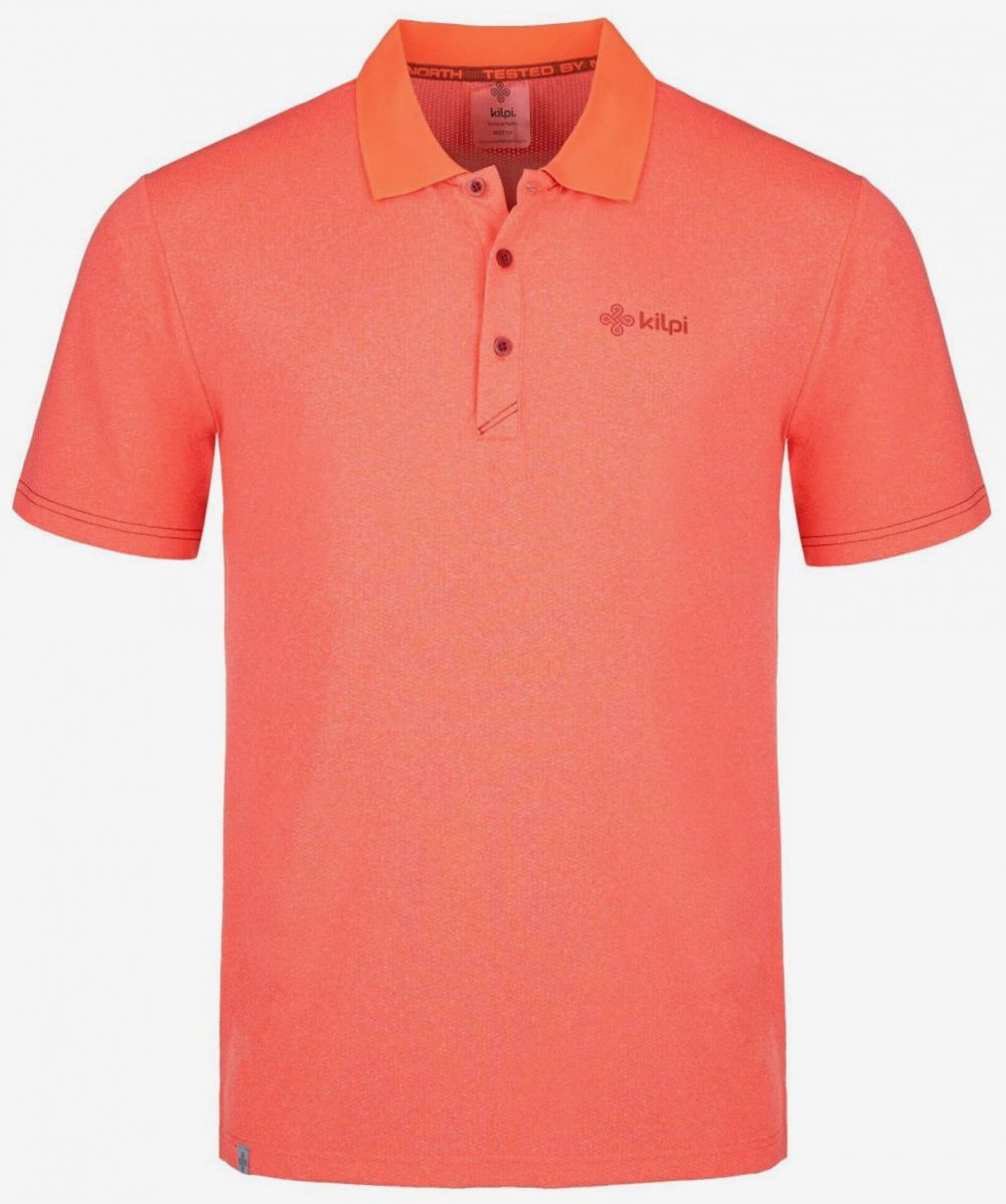 Koralové pánske športové polo tričko Kilpi COLLAR