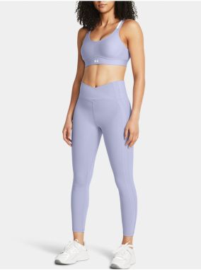 Svetlo fialové dámske legíny Under Armour Meridian Crossover Ankle